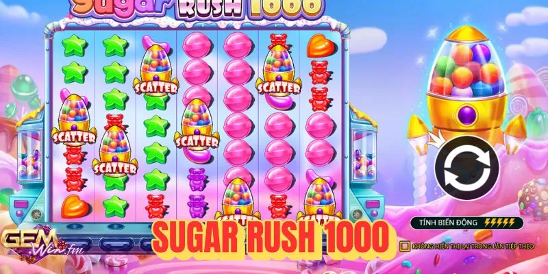 Sugar Rush: Game Nổ Hũ Kẹo Ngọt 25.000x Tại Gemwin